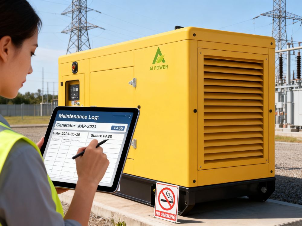 What is a diesel generator checklist?